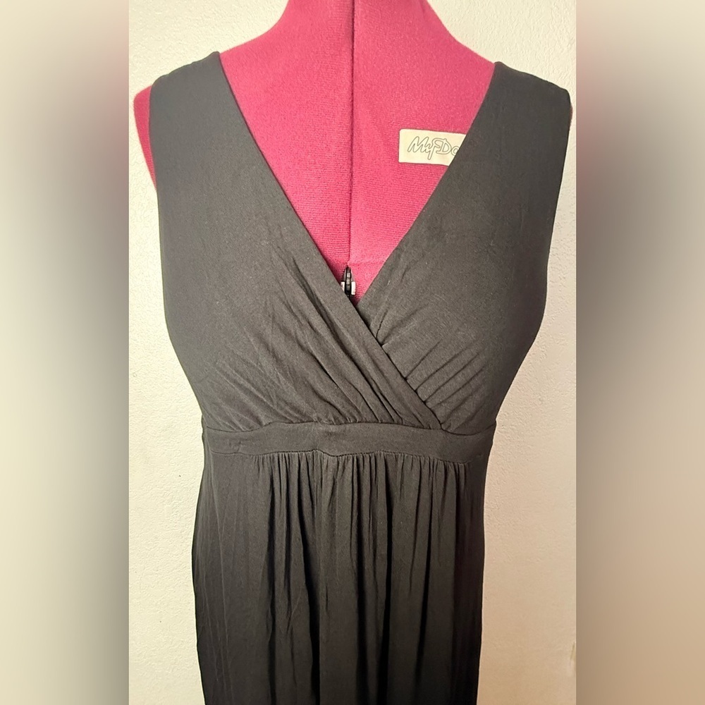 Matty M Black Sleeveless Maxi Dress - Picture 3 of 8